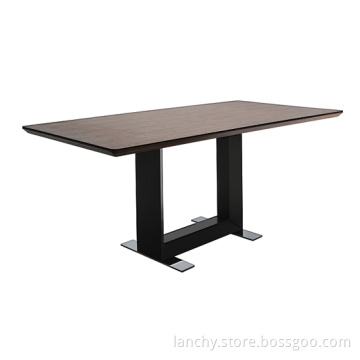 Dining Room Furniture with Wooden Table (DT-U160B)
